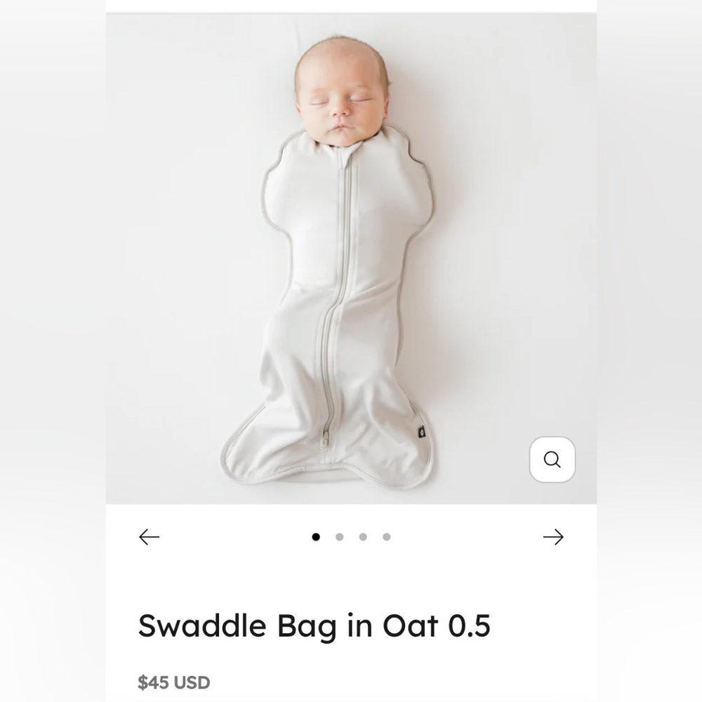 Kyte Baby Swaddle bag XS TOG 0.5